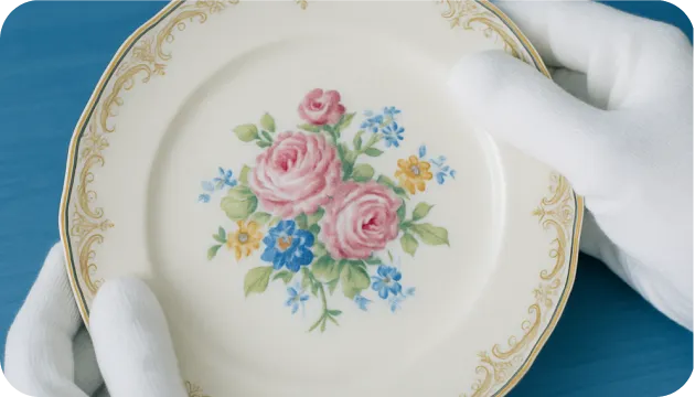 ブランド食器の査定イメージ